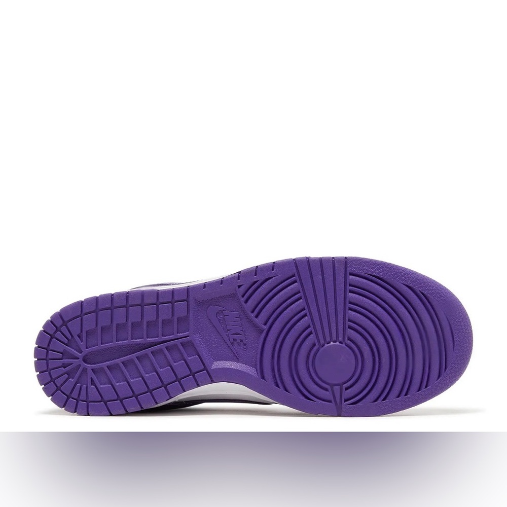 Nike Dunk Low Championship Purple Men’s Size 12 - Picture 2 of 2